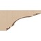 Ekena Millwork 7"W x 14"D x 7"H Wide Pescadero Rough Cedar Woodgrain TimberThane Corbel, Primed Tan CORUR07X14X07PECRCPR - alternate 5